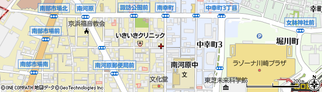 神奈川県川崎市幸区南幸町2丁目6周辺の地図