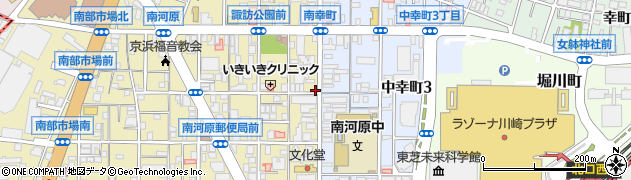 神奈川県川崎市幸区南幸町2丁目6-4周辺の地図