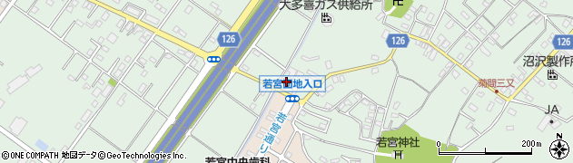 松葉家 若宮店周辺の地図