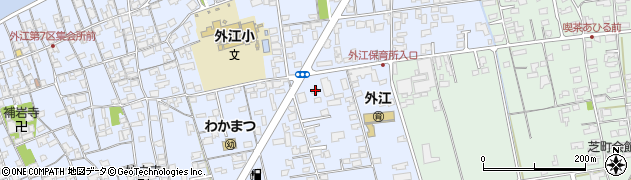 鳥取県境港市外江町1755周辺の地図