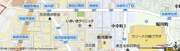 神奈川県川崎市幸区南幸町2丁目6-1周辺の地図