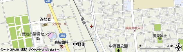 鳥取県境港市中野町5622周辺の地図