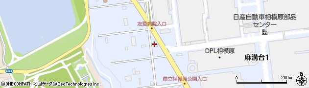 神奈川県相模原市南区麻溝台1117周辺の地図