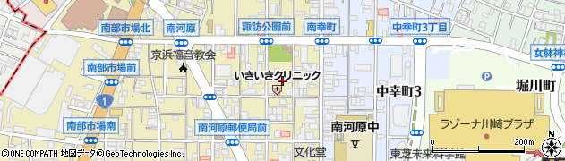 神奈川県川崎市幸区南幸町2丁目35周辺の地図