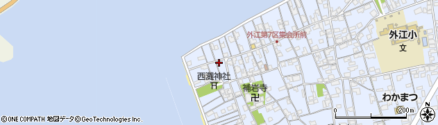 鳥取県境港市外江町3589周辺の地図