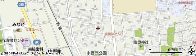 鳥取県境港市中野町5438周辺の地図