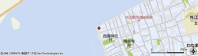 鳥取県境港市外江町3641周辺の地図