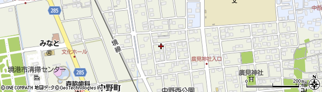 鳥取県境港市中野町5427周辺の地図