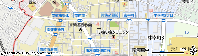 神奈川県川崎市幸区南幸町2丁目77周辺の地図
