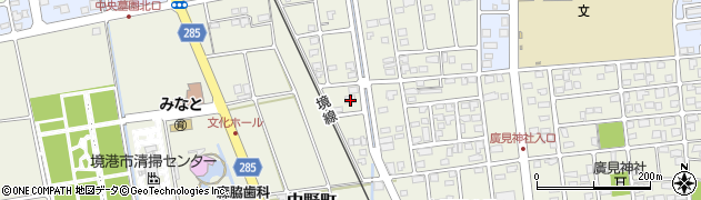 鳥取県境港市中野町5613周辺の地図