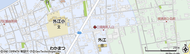 鳥取県境港市外江町1733周辺の地図
