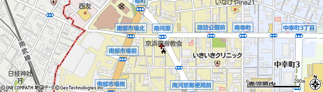 川崎信用金庫御幸支店周辺の地図