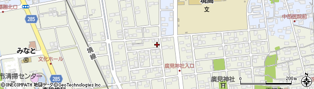 鳥取県境港市中野町5445周辺の地図