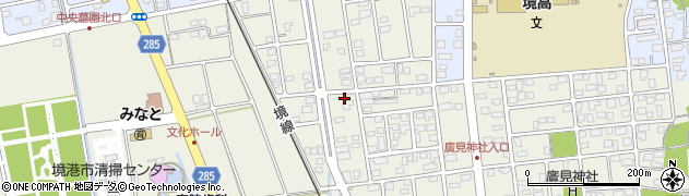 鳥取県境港市中野町5391周辺の地図