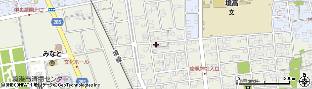 鳥取県境港市中野町5455周辺の地図