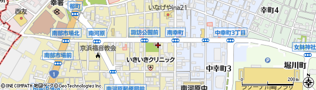 神奈川県川崎市幸区南幸町2丁目38周辺の地図