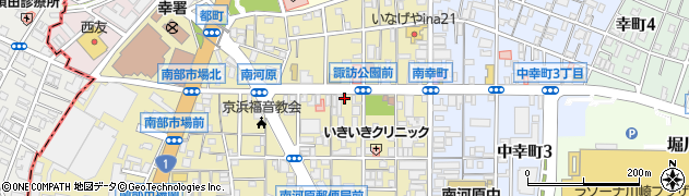神奈川県川崎市幸区南幸町2丁目40周辺の地図