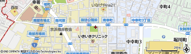 神奈川県川崎市幸区南幸町2丁目39周辺の地図