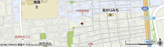 鳥取県境港市中野町2909周辺の地図