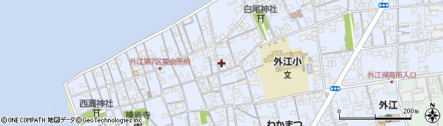 鳥取県境港市外江町2089周辺の地図