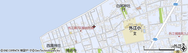鳥取県境港市外江町2677周辺の地図