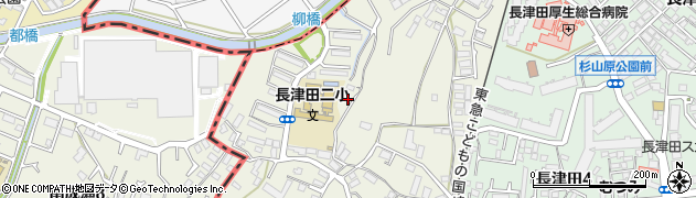 長津田学童保育クラブ周辺の地図