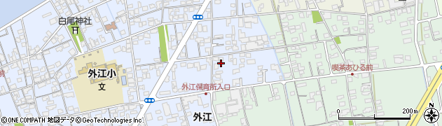 鳥取県境港市外江町1562周辺の地図