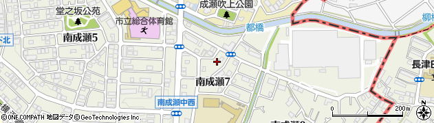東京都町田市南成瀬7丁目周辺の地図