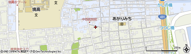 鳥取県境港市中野町433周辺の地図