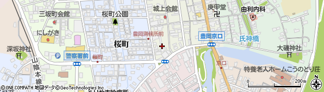 兵庫県豊岡市城南町17周辺の地図