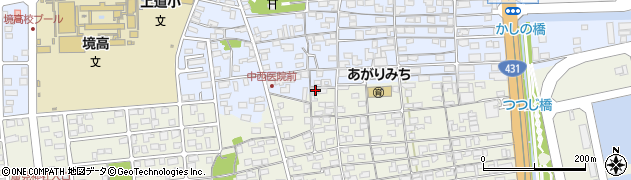 鳥取県境港市中野町401周辺の地図