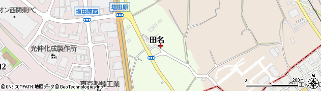 神奈川県相模原市中央区田名10366周辺の地図