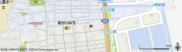 鳥取県境港市中野町3258周辺の地図