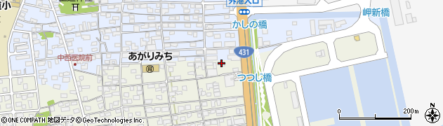 鳥取県境港市中野町3287周辺の地図