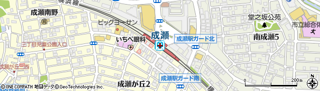 東京都町田市周辺の地図