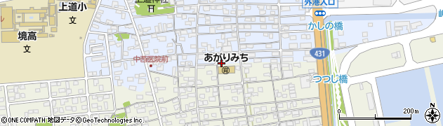 鳥取県境港市上道町57周辺の地図