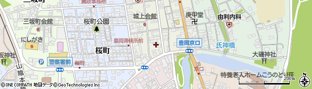 兵庫県豊岡市城南町18周辺の地図