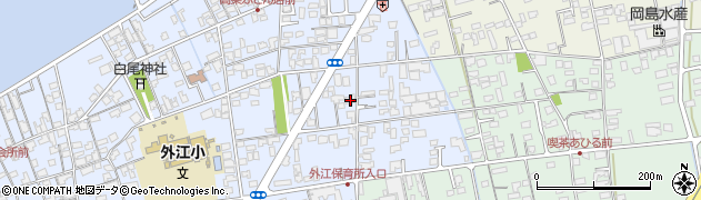 鳥取県境港市外江町1724周辺の地図