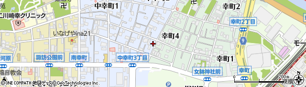 三田青果店周辺の地図