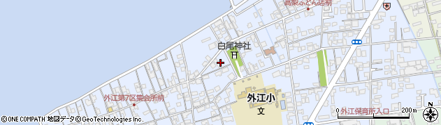 鳥取県境港市外江町2071周辺の地図