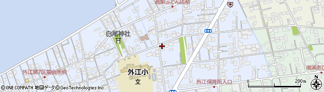 鳥取県境港市外江町1701周辺の地図