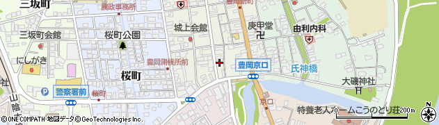 兵庫県豊岡市城南町19周辺の地図