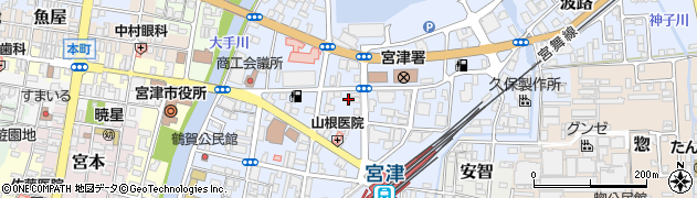 京都府宮津市鶴賀周辺の地図