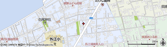 鳥取県境港市外江町1716周辺の地図