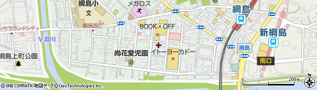神奈川県横浜市港北区綱島西2丁目11-29周辺の地図