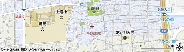 鳥取県境港市上道町725周辺の地図
