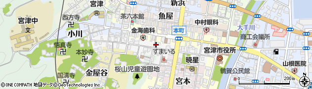 豊生会　丹後総合施術所周辺の地図