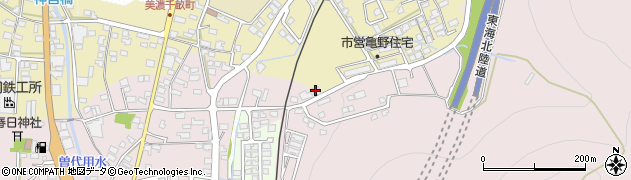 岐阜県美濃市3951周辺の地図