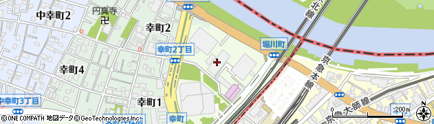 神奈川県川崎市幸区堀川町周辺の地図