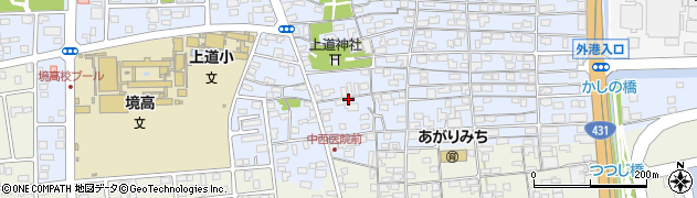 鳥取県境港市上道町720周辺の地図